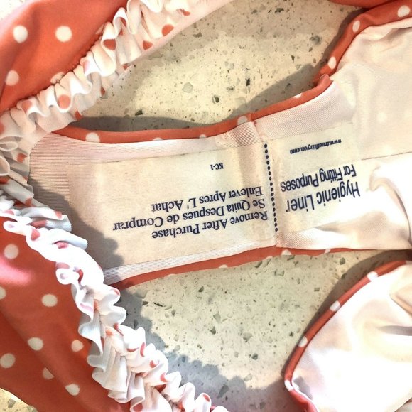 Victoria's Secret Swim Polka Dot Bikini Set 34C S - Picture 9 of 12